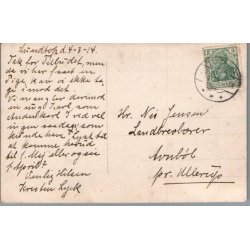 Kresten Lycks G�rd - Kv�rsvej 4 - Lundtoft - Fotokort 1914 - Brugt