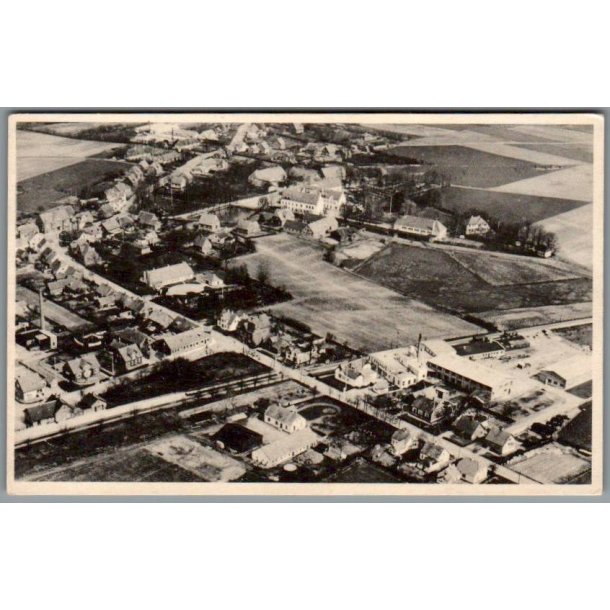 Ryslinge Luftfoto - Sylvest Jensen 89874 - Ubrugt