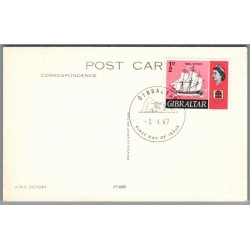 H.M.S. Victory - England - Postkort - Brugt