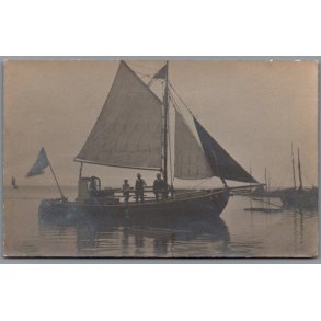 Sejlskib - Postkort - Ubrugt
