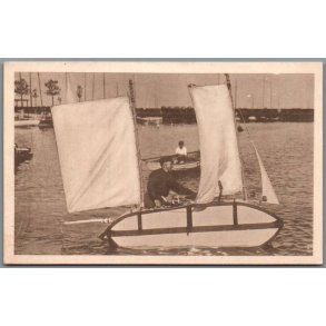 Sejlskib - Postkort - Ubrugt