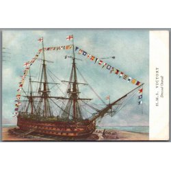 H.M.S. Victory - England - Postkort - Brugt