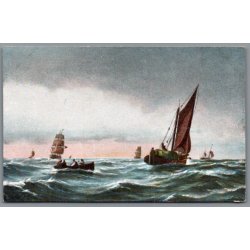 Sejlskib - Nords�en - Postkort - Ubrugt