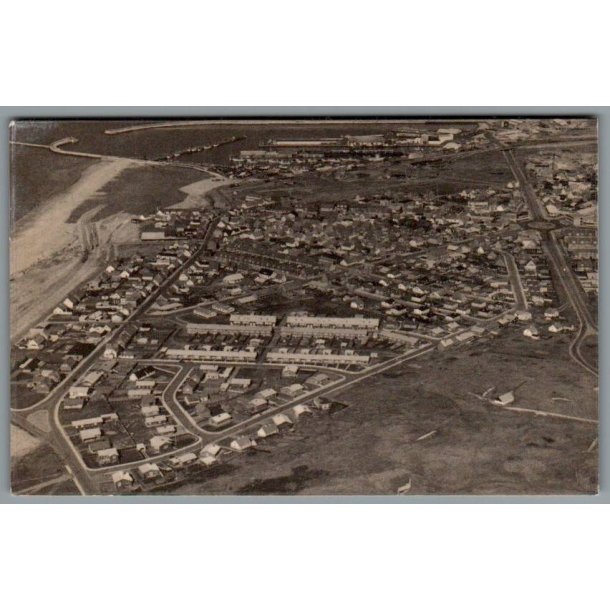 Hirtshals - Luftfoto 100028 - Ubrugt