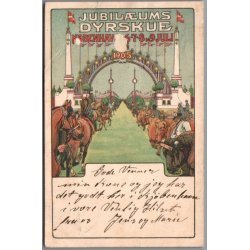  Jubilums Dyrskue i Kbenhavn 6. Juli - 9. Juli 1905 - RXCHR u/n - Brugt - Fold !