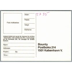 Bounty - Postkort - Ubrugt
