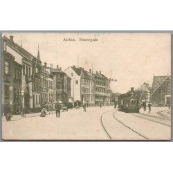 Aarhus - Havnegade - Postkort - Brugt