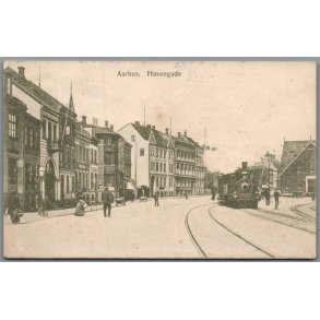 Aarhus - Havnegade - Postkort - Brugt