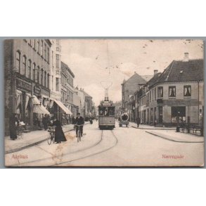 Aarhus - N�rregade - Postkort - Brugt