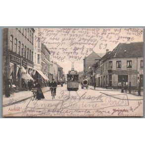 Aarhus - N�rregade - Postkort - Brugt
