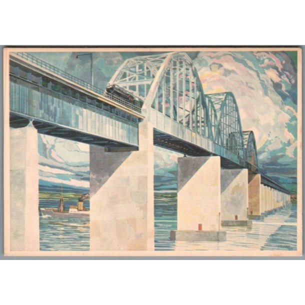 Storstrmsbroen - D.S.B. 1939 - Ubrugt