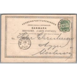 Frederiksalle - Aarhus - Postkort - Brugt