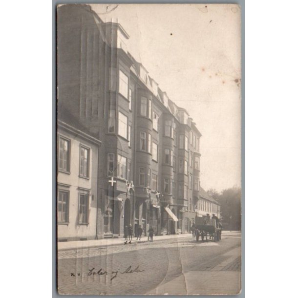 Fotokort Aarhus - Ester og Asta 1913 - Brugt