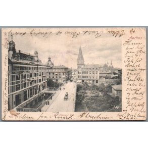 Aarhus - Postkort - Brugt