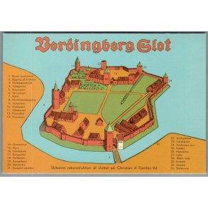 Vordingborg Slot - O.P.O. 6692 - Ubrugt - Har vret klbet op !