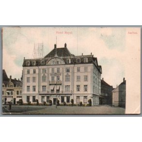 Aarhus - Hotel Royal - Postkort - Brugt