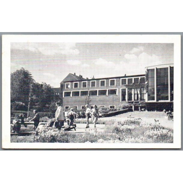 Aarhus - Folkebiblioteket - Postkort - Brugt