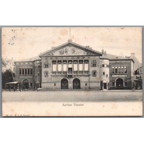 Aarhus - Theater - Postkort - Brugt
