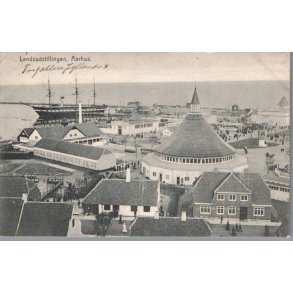 Landsudstillingen i Aarhus 1909 - Postkort - Brugt