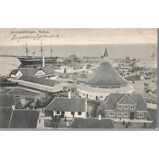 Landsudstillingen i Aarhus 1909 - Postkort - Brugt