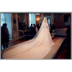 Prinsesse Alexandras Brudekjole - Foto u/n 