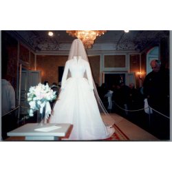 Prinsesse Alexandras Brudekjole - Foto u/n 