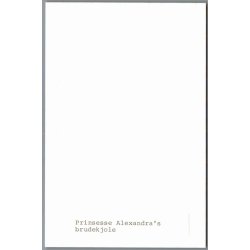 Prinsesse Alexandras Brudekjole - Foto u/n 