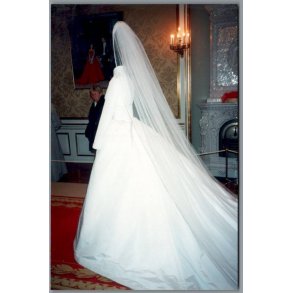 Prinsesse Alexandras Brudekjole - Foto u/n 