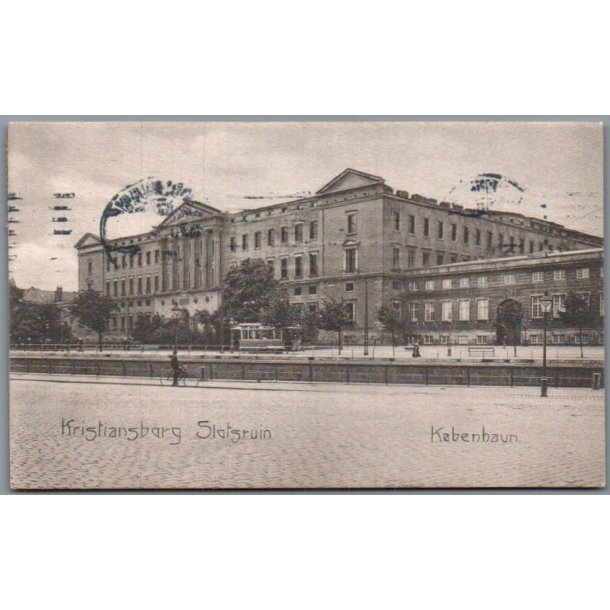Kristiansborg Slotsruin - K�benhavn - Postkort - Brugt