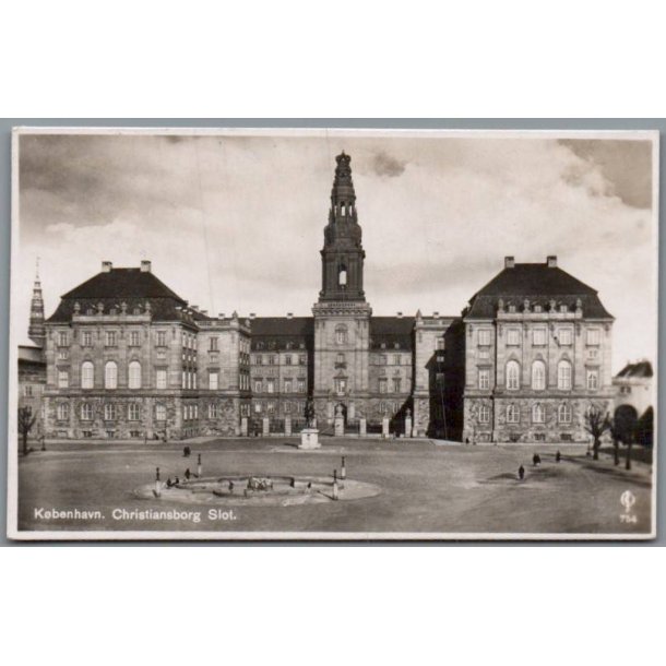 K�benhavn - Christiansborg Slot - Postkort - Brugt