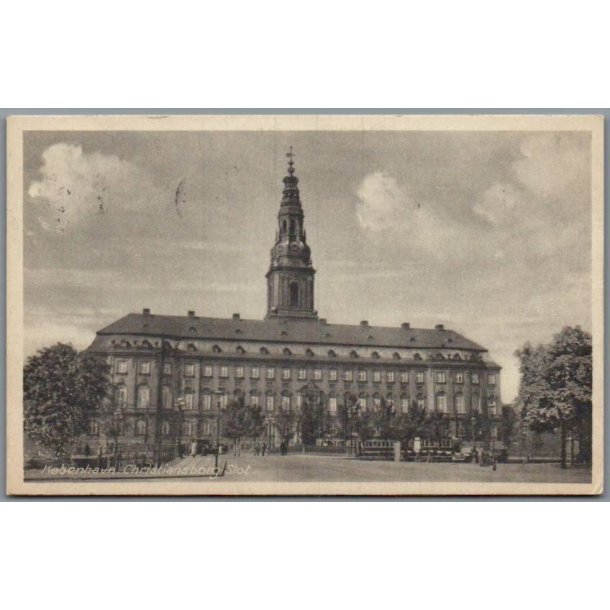 K�benhavn - Christiansborg Slot - Postkort - Brugt