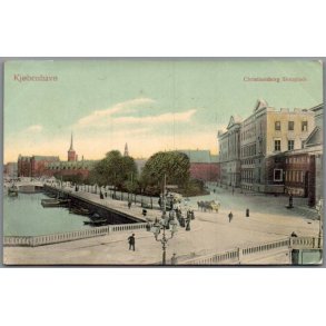 K�benhavn - Christiansborg Slotplads - Postkort - Brugt
