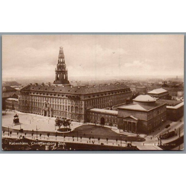 K�benhavn - Christiansborg Slot - Postkort - Brugt
