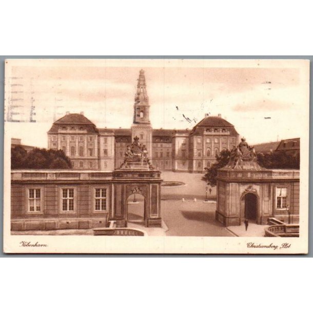 K�benhavn - Christiansborg Slot - Postkort - Brugt