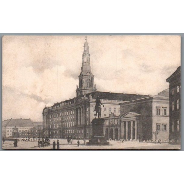K�benhavn - Det ny Christiansborg Slot - Postkort - Ubrugt