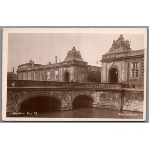K�benhavn - Marmorbroen - Christiansborg Slot - Postkort - Brugt