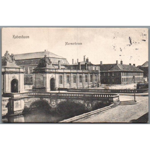 K�benhavn - Marmorbroen - Christiansborg Slot - Postkort - Brugt