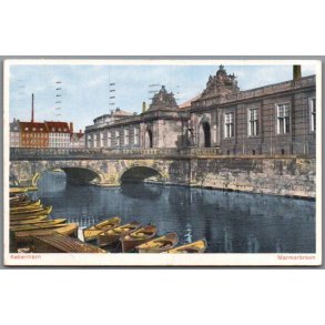 K�benhavn - Marmorbroen - Christiansborg Slot - Postkort - Brugt
