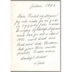 Susanna Hartmann - Kartonkort u/n - Ubrugt