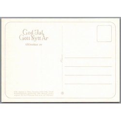 Jenny Nystrm - God Jul - Gott Nytt r - Eliasson u/n - Ubrugt
