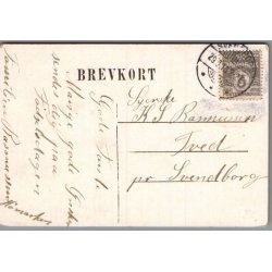 Kartonkort - Brevkort 1918