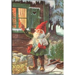 Jenny Nystrm - God Jul - Gott Nytt r - Eliasson u/n - Ubrugt