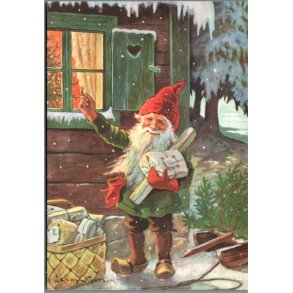 Jenny Nystrm - God Jul - Gott Nytt r - Eliasson u/n - Ubrugt