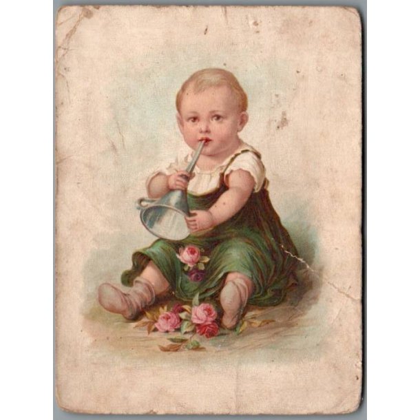 Lyk�nskningskort - 15 - 11 - 1894 - Jensine Pedersen - Godt brugt !