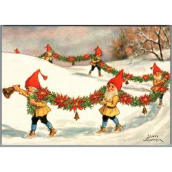 Jenny Nystrm - God Jul - Gott Nytt r - Bromma JN 2 - Ubrugt