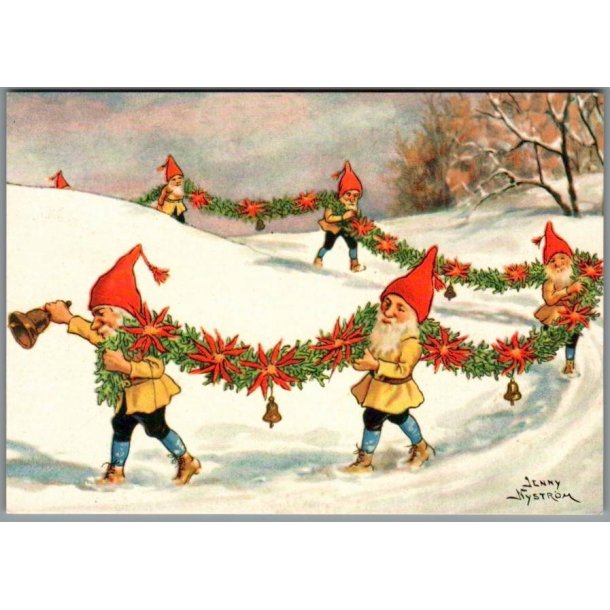 Jenny Nystrm - God Jul - Gott Nytt r - Bromma JN 2 - Ubrugt