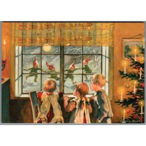 Jenny Nystrm - God Jul - Gott Nytt r - Bromma JN 2 - Ubrugt