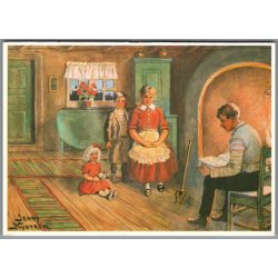 Jenny Nystrm - Kartonkort u/n - Ubrugt