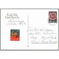 Jenny Nystrm - God Jul - Gott Nytt r - Eliasson u/n -  Brugt