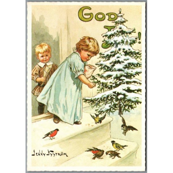 Jenny Nystrm - God Jul - Gott Nytt r - Bacco 65 022 - Ubrugt